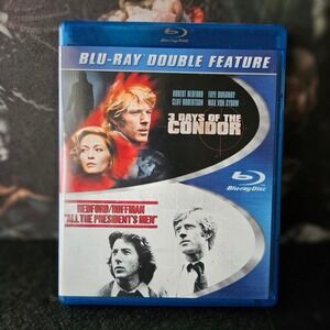 Redford 3 DAYS OF THE CONDOR‎ & ALL THE PREDIDENTS MEN Blu-ray Set EXCELLENT